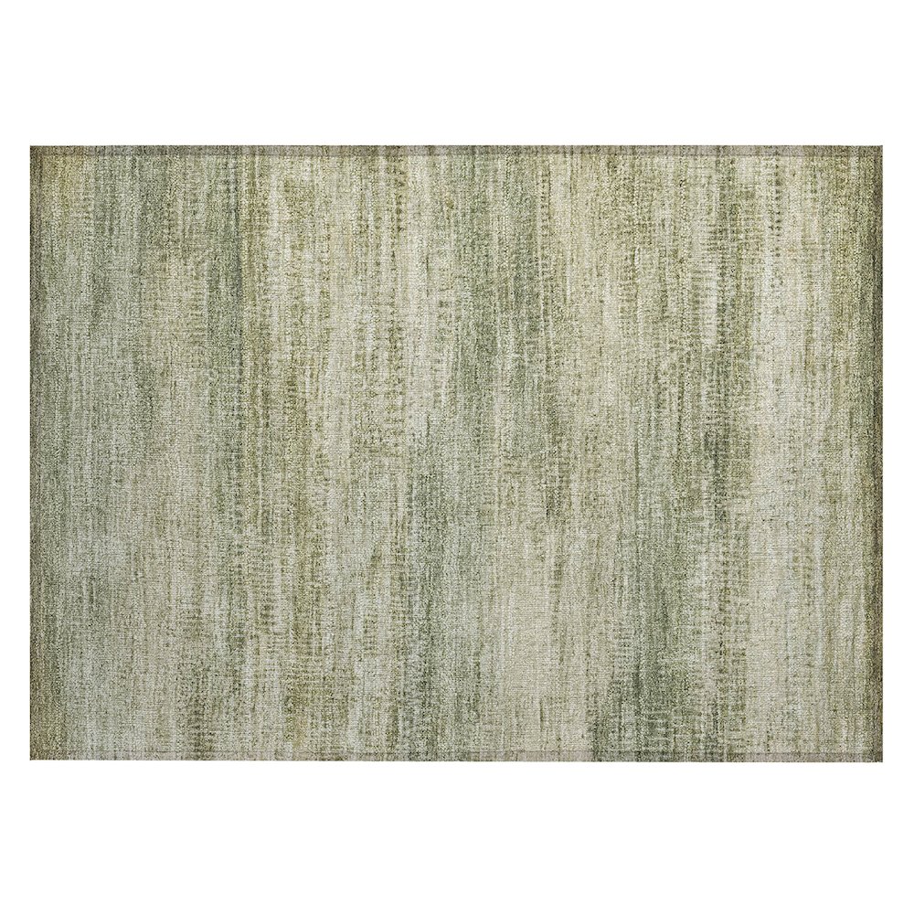 Machine Washable Indoor/Outdoor Chantille ACN2089 Aloe 1'8" x 2'6" Rug. Picture 1