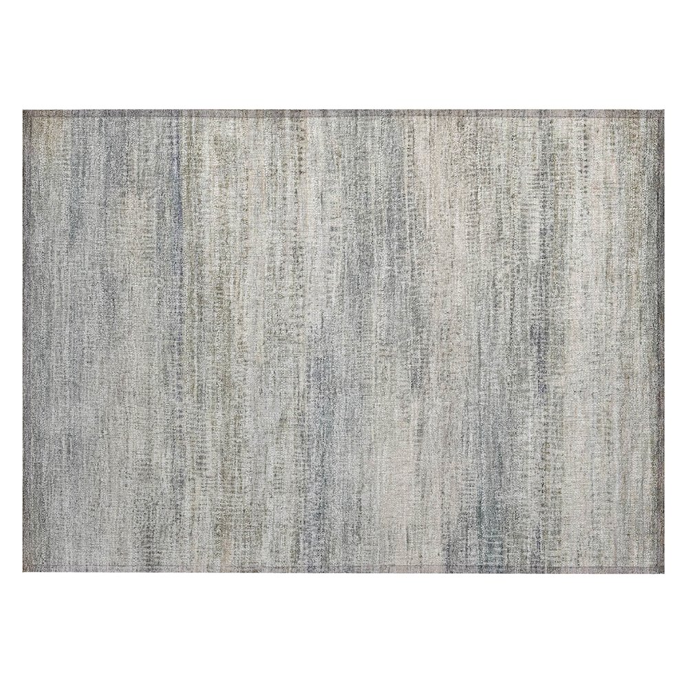 Machine Washable Indoor/Outdoor Chantille ACN2089 Linen 1'8" x 2'6" Rug. Picture 1