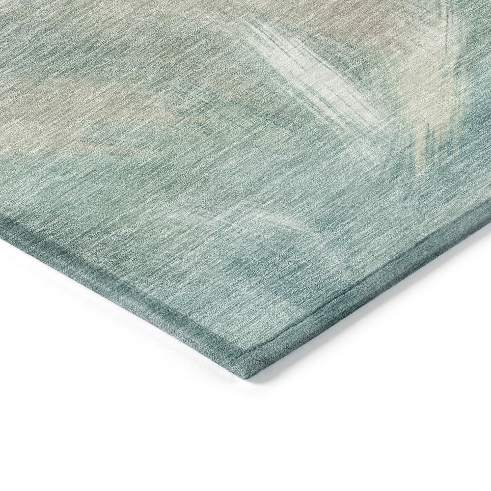 Machine Washable Indoor/Outdoor Chantille ACN2096 Sky 1'8" x 2'6" Rug. Picture 3