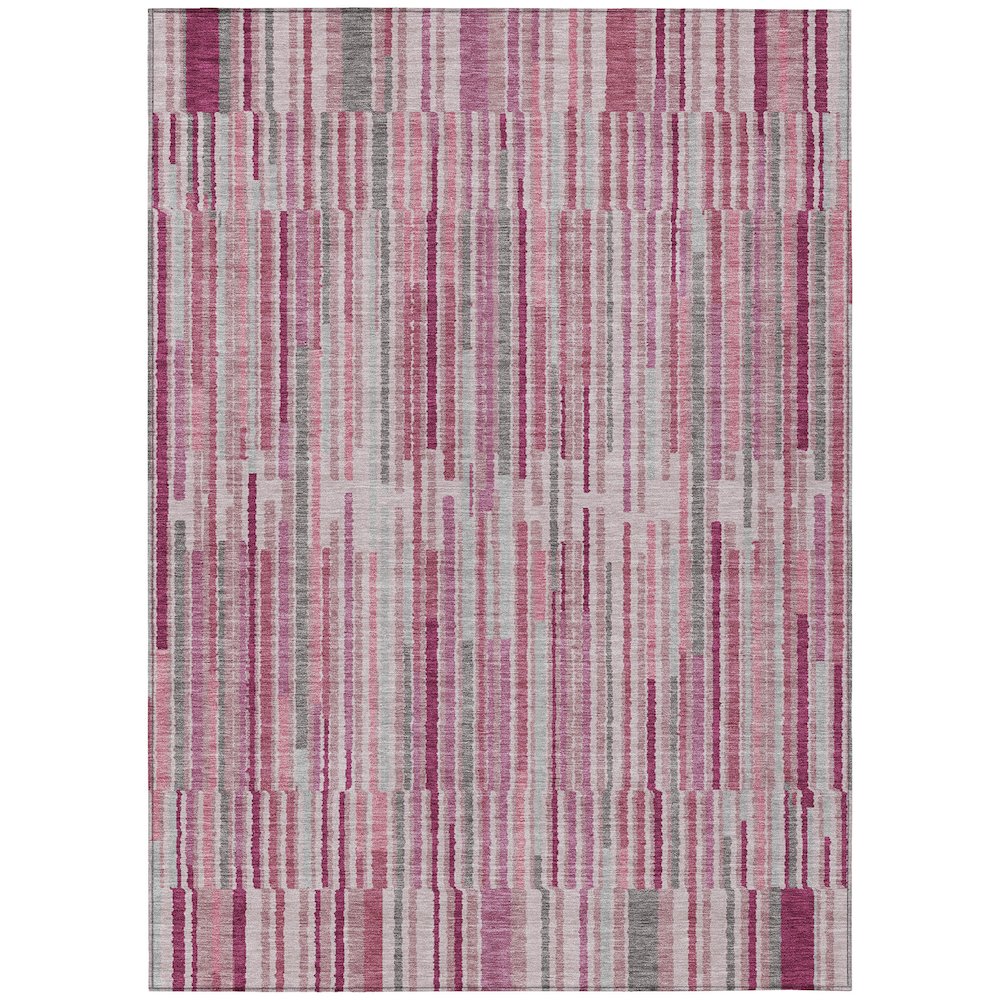 Machine Washable Indoor/Outdoor Chantille ACN2102 Blush 2'6" x 3'10" Rug. Picture 1