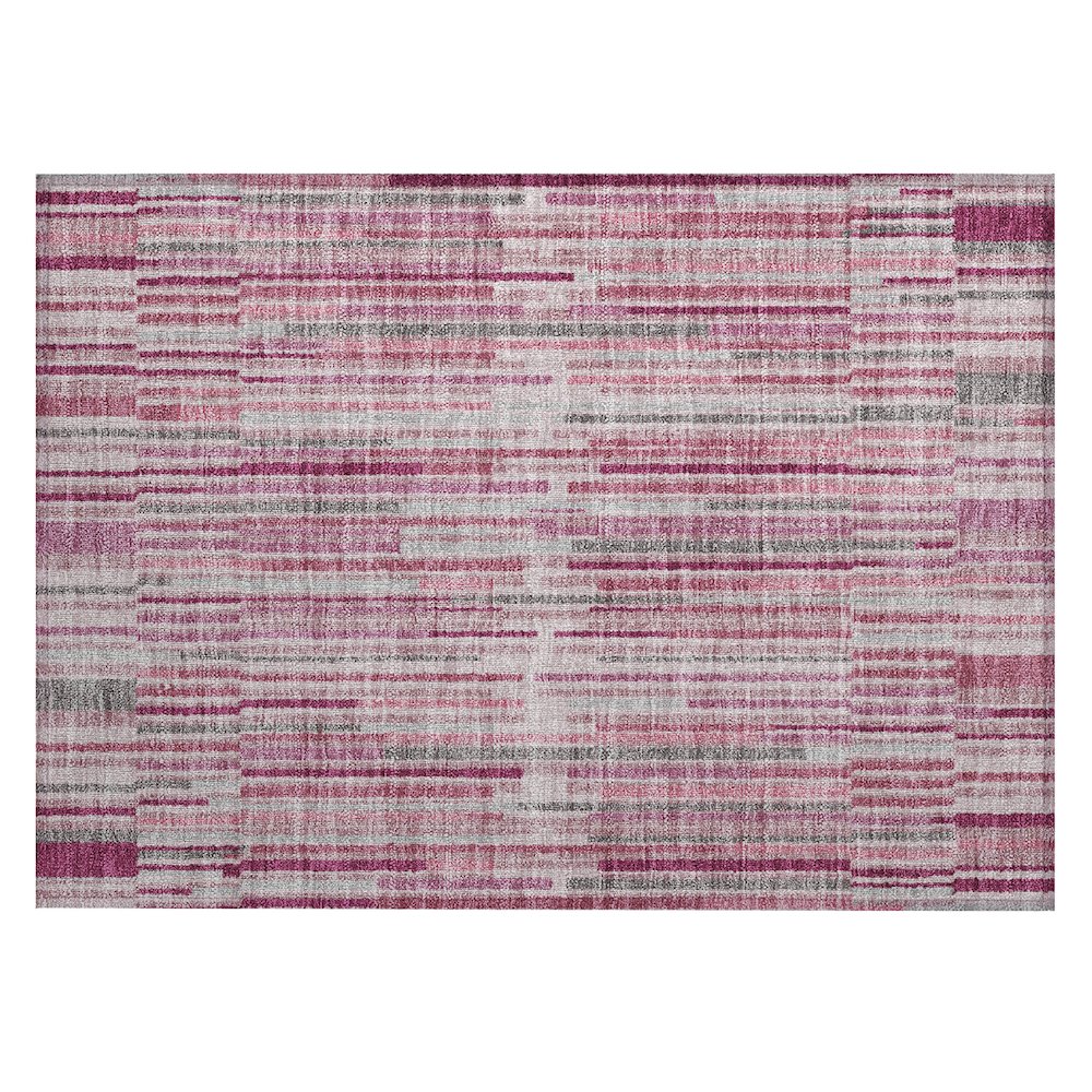 Machine Washable Indoor/Outdoor Chantille ACN2102 Blush 1'8" x 2'6" Rug. Picture 1