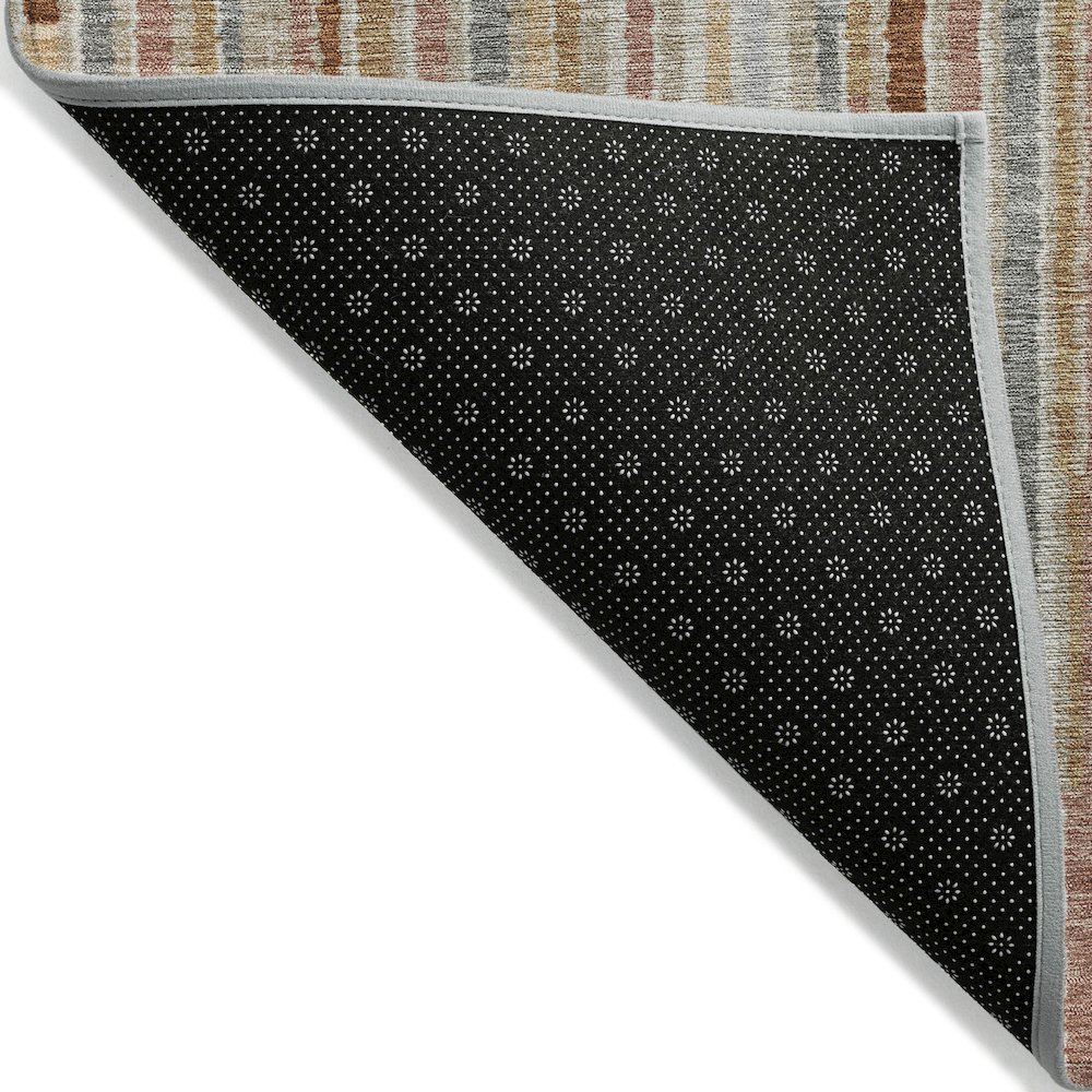 Machine Washable Indoor/Outdoor Chantille ACN2102 Paprika 1'8" x 2'6" Rug. Picture 2
