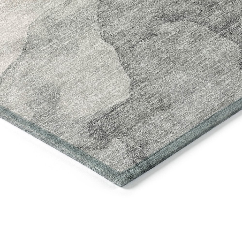 Machine Washable Indoor/Outdoor Chantille ACN2109 Salmon 1'8" x 2'6" Rug. Picture 3