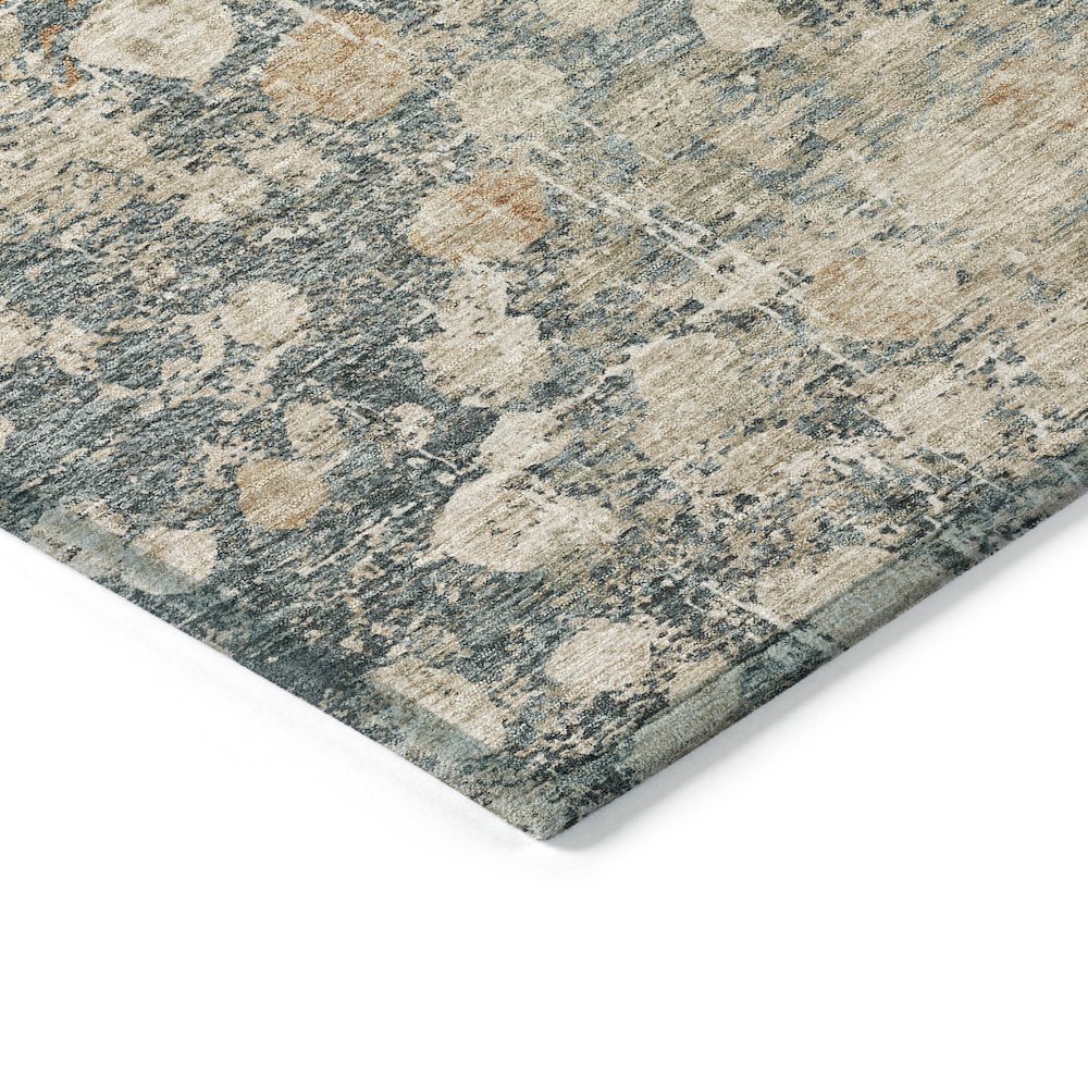 Machine Washable Indoor/Outdoor Chantille ACN2113 Putty 1'8" x 2'6" Rug. Picture 3