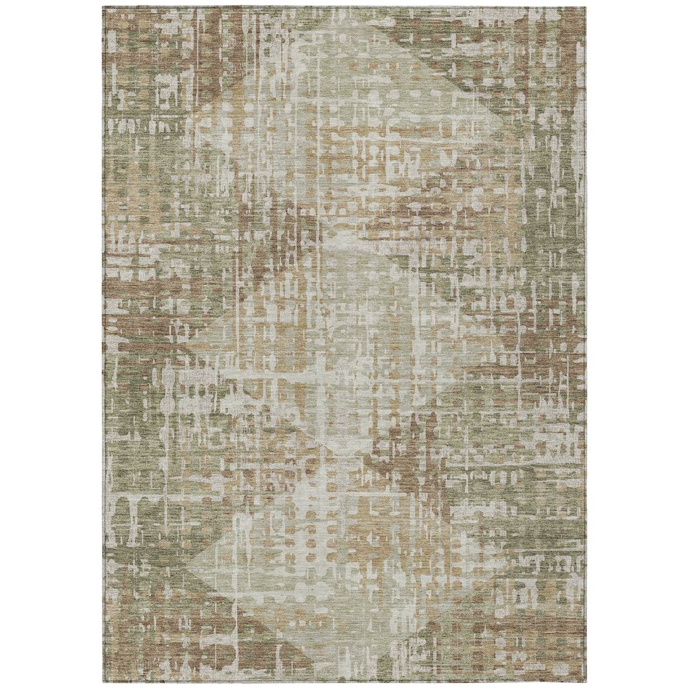 Machine Washable Indoor/Outdoor Chantille ACN2116 Fern 2'6" x 3'10" Rug. Picture 1