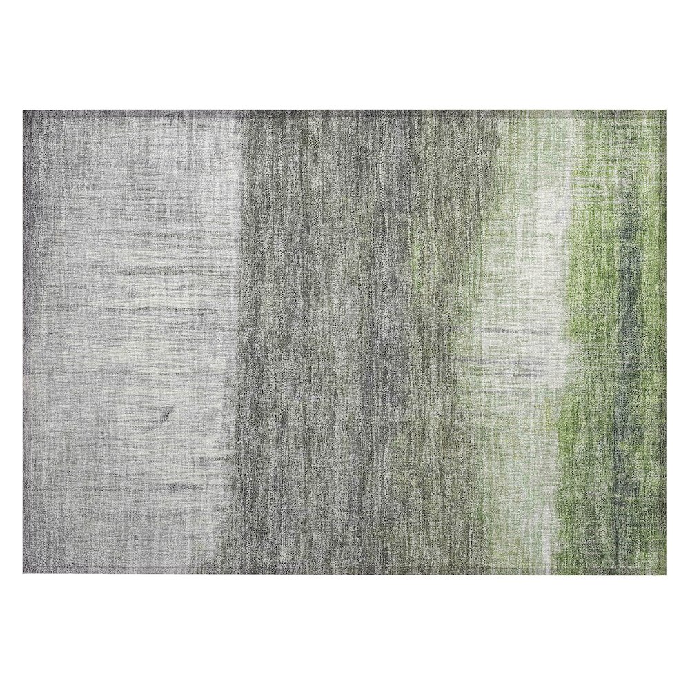 Machine Washable Indoor/Outdoor Chantille ACN2118 Fern 1'8" x 2'6" Rug. Picture 1