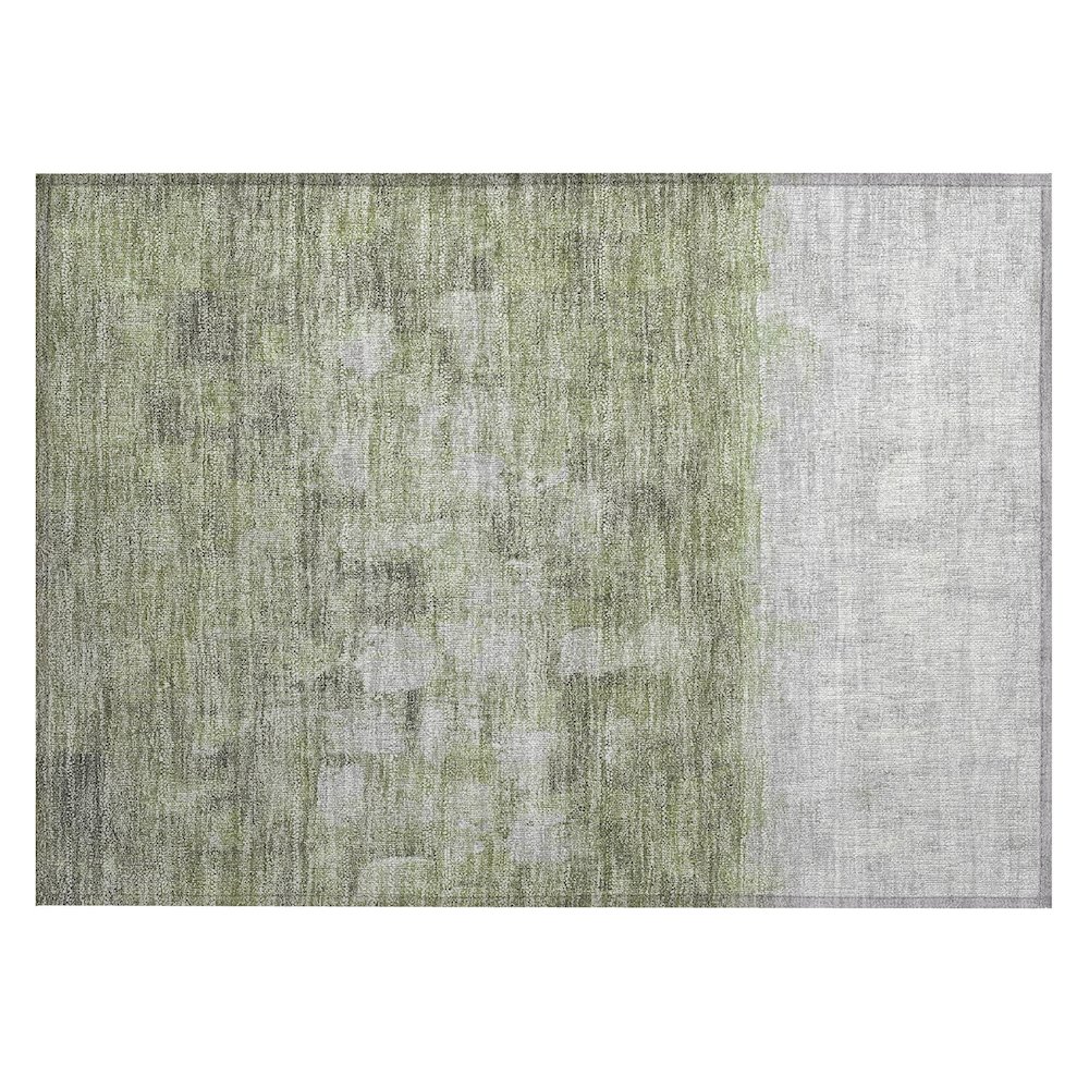 Machine Washable Indoor/Outdoor Chantille ACN2119 Fern 1'8" x 2'6" Rug. Picture 1
