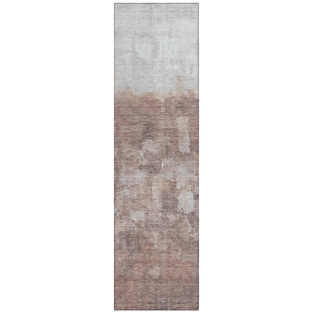 Machine Washable Indoor/Outdoor Chantille ACN2119 Paprika 2'3" x 7'6" Runner Rug. Picture 1