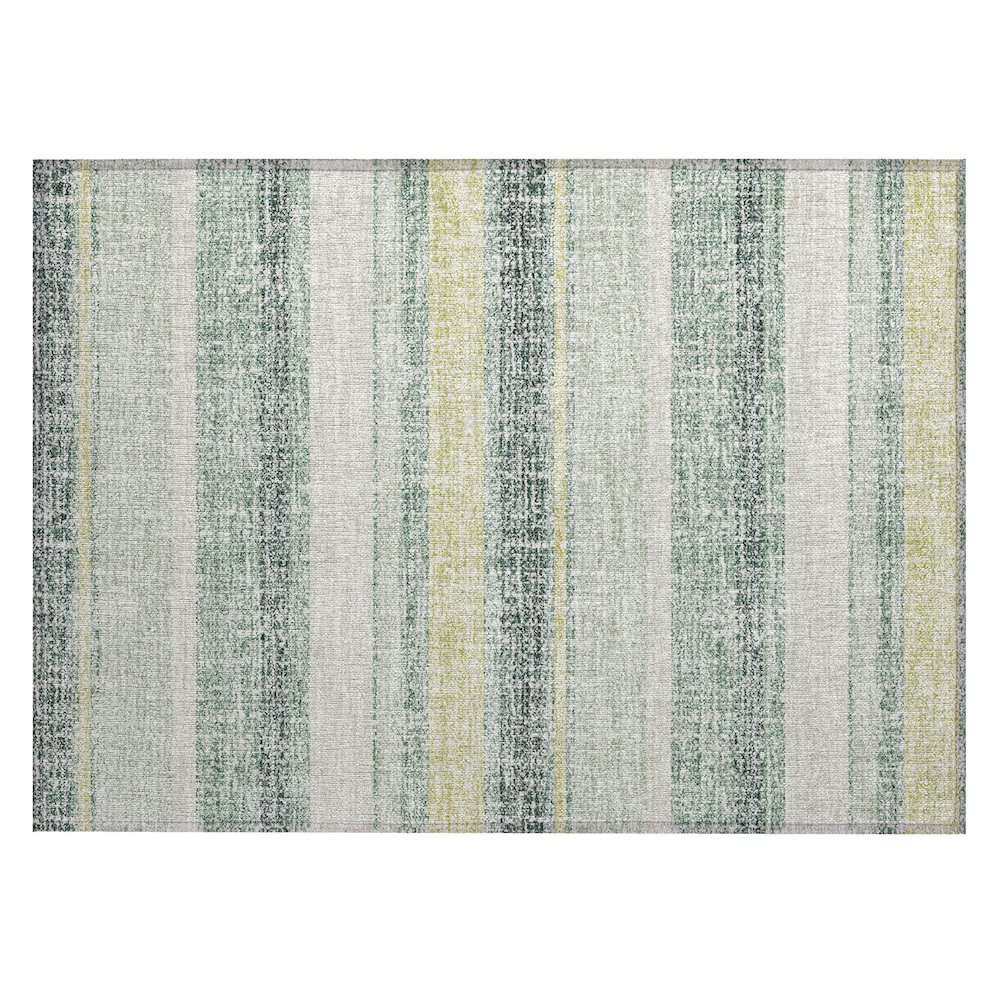 Machine Washable Indoor/Outdoor Chantille ACN2122 Seafoam 1'8" x 2'6" Rug. Picture 1