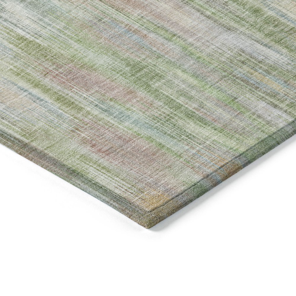 Machine Washable Indoor/Outdoor Chantille ACN2129 Coral 1'8" x 2'6" Rug. Picture 3