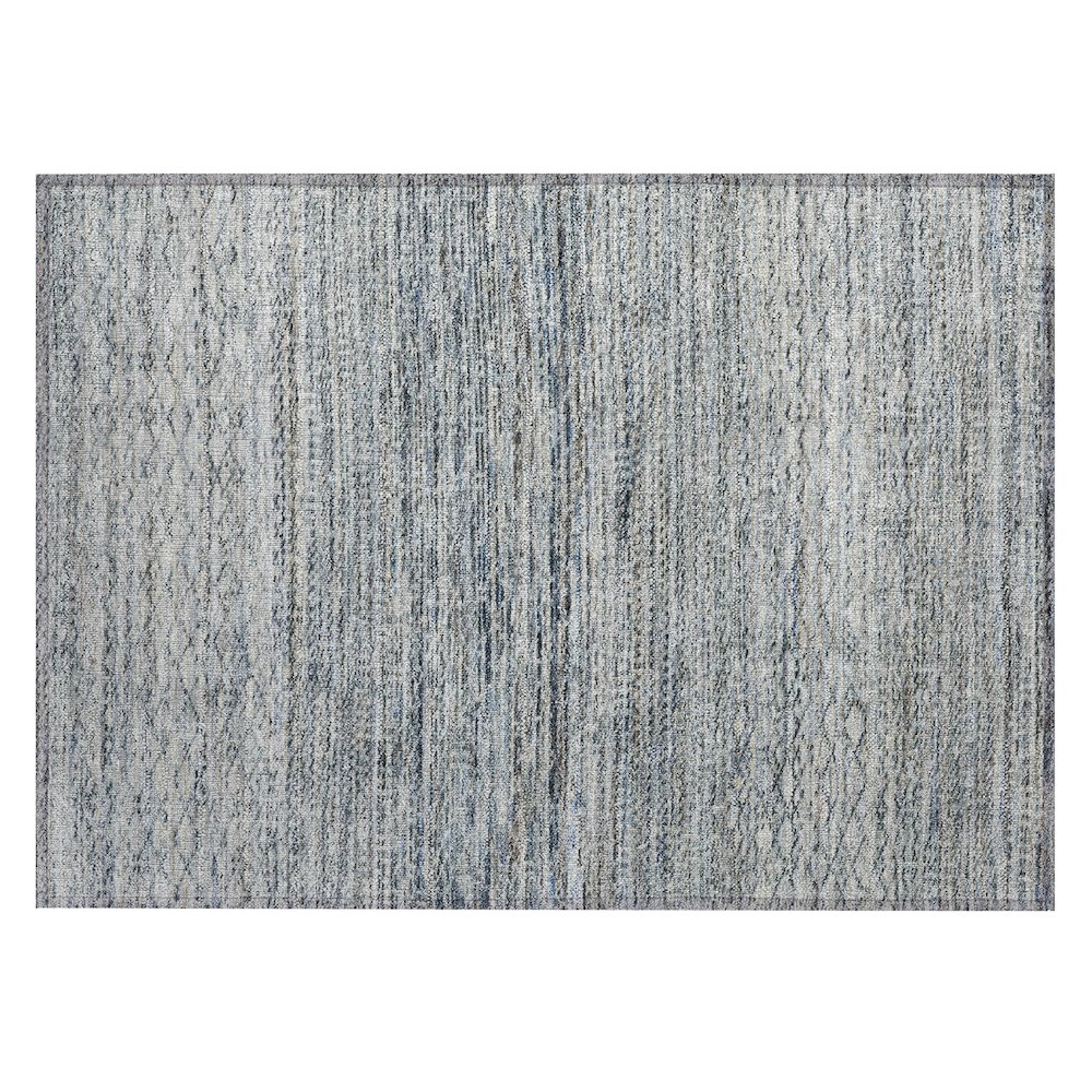 Machine Washable Indoor/Outdoor Chantille ACN2150 Linen 1'8" x 2'6" Rug. Picture 1