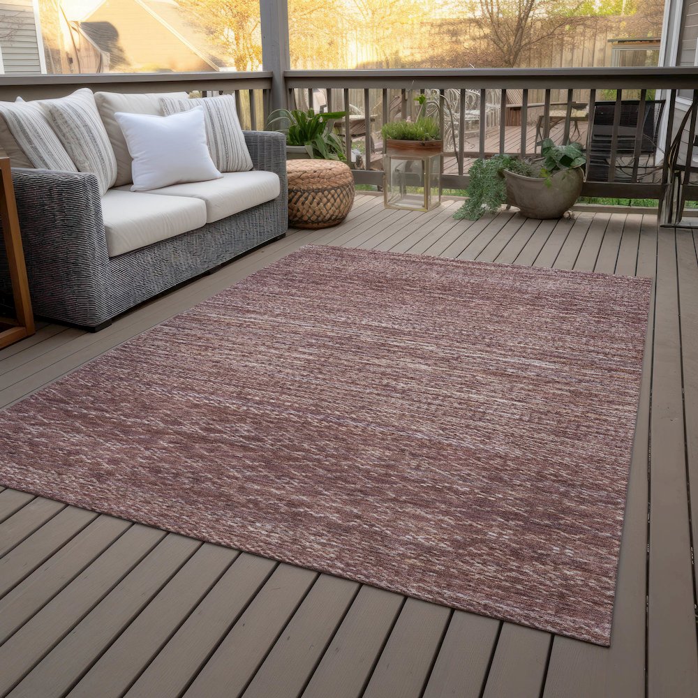 Machine Washable Indoor/Outdoor Chantille ACN2150 Merlot 2'6" x 3'10" Rug. Picture 8