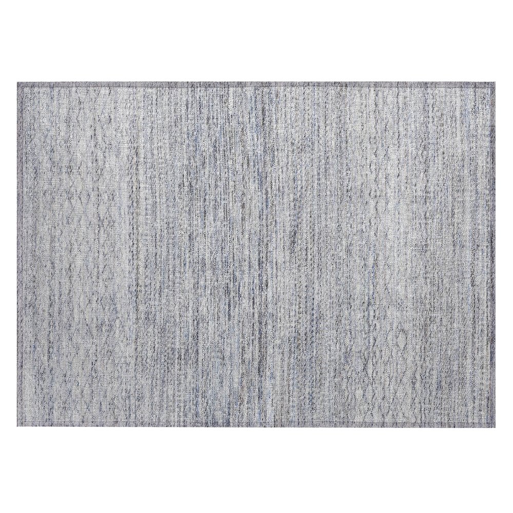 Machine Washable Indoor/Outdoor Chantille ACN2150 Sky 1'8" x 2'6" Rug. Picture 1