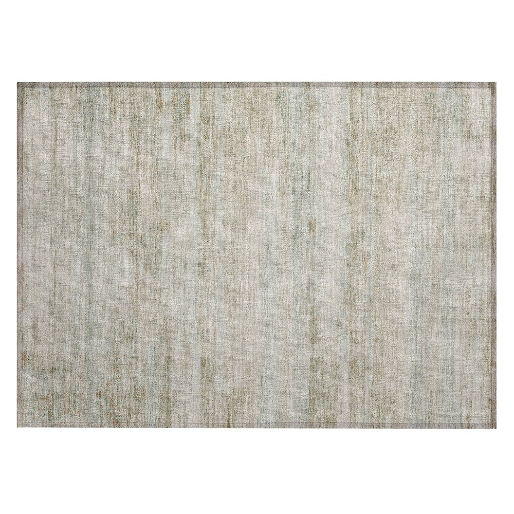 Machine Washable Indoor/Outdoor Chantille ACN2154 Putty 1'8" x 2'6" Rug. Picture 1