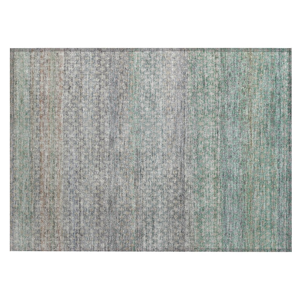 Machine Washable Indoor/Outdoor Chantille ACN2158 Beige 1'8" x 2'6" Rug. Picture 1