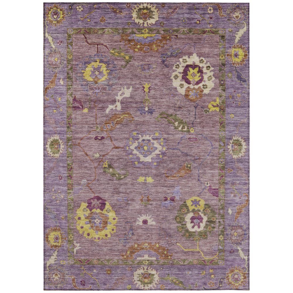 Machine Washable Indoor/Outdoor Chantille ACN2229 Red 2'6" x 3'10" Rug. Picture 1