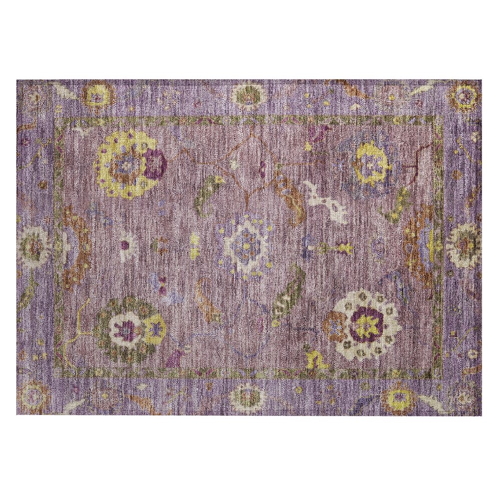 Machine Washable Indoor/Outdoor Chantille ACN2229 Red 1'8" x 2'6" Rug. Picture 1