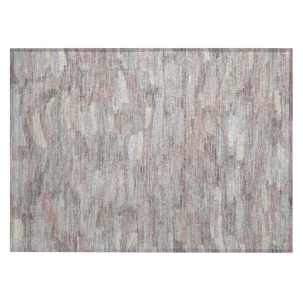 Machine Washable Indoor/Outdoor Chantille ACN2266 Pink 1'8" x 2'6" Rug. Picture 1