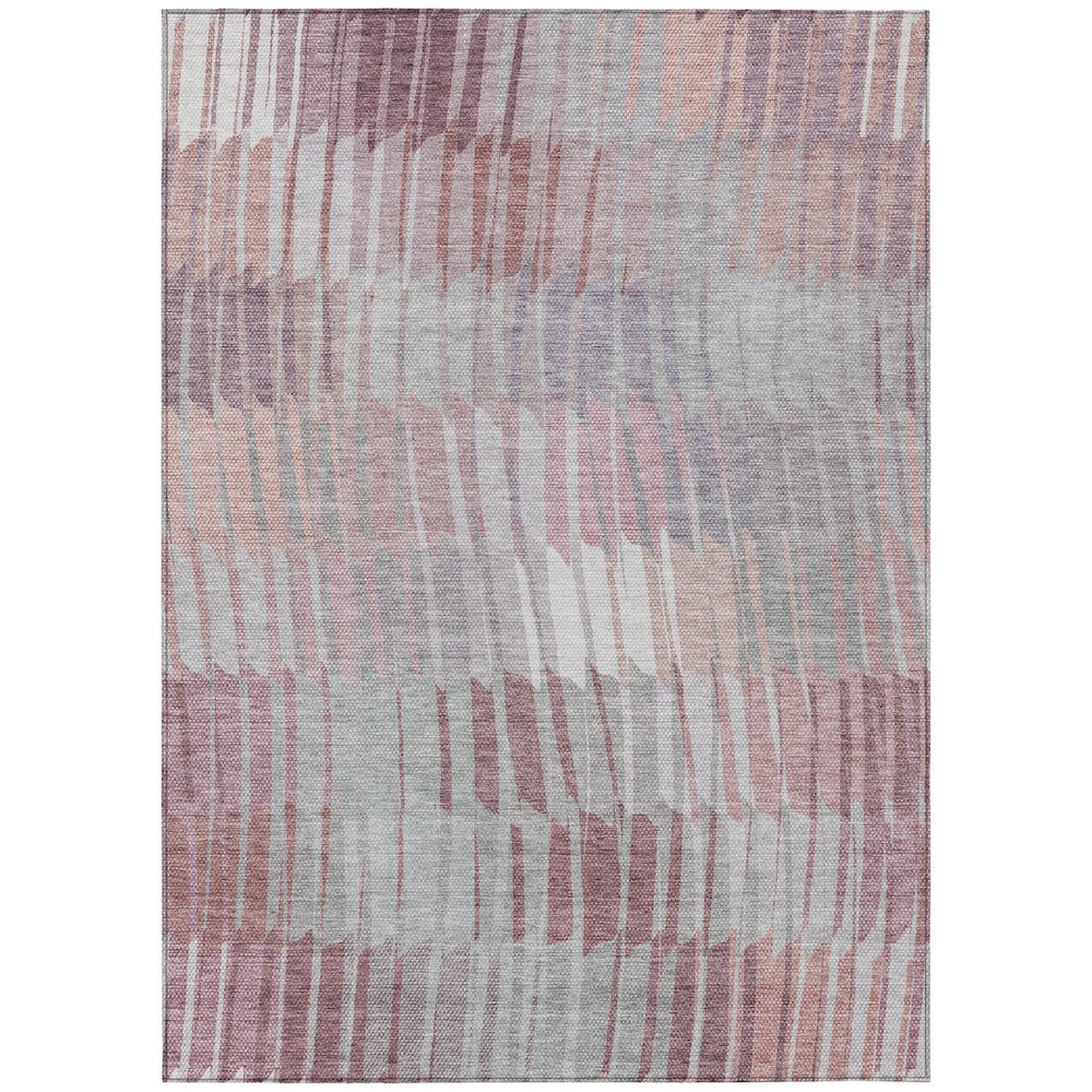 Machine Washable Indoor/Outdoor Chantille ACN2271 Red 2'6" x 3'10" Rug. Picture 1
