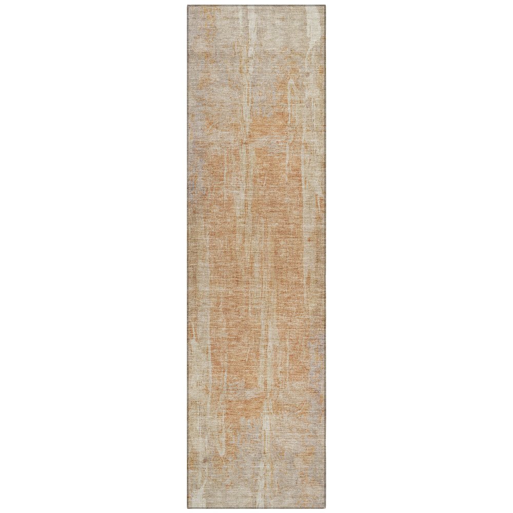 Machine Washable Indoor/Outdoor Chantille ACN2309 Brown 2'3" x 7'6" Runner Rug. Picture 1