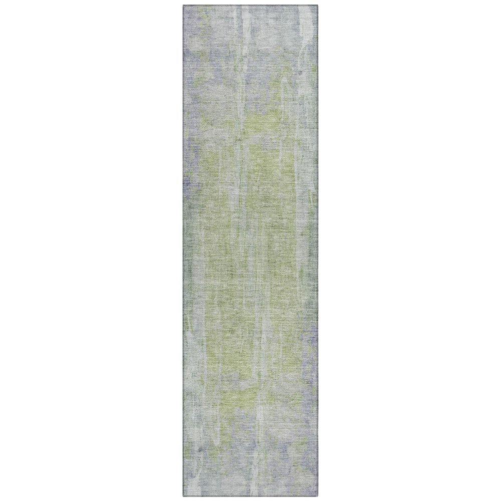 Machine Washable Indoor/Outdoor Chantille ACN2309 Purple 2'3" x 7'6" Runner Rug. Picture 1