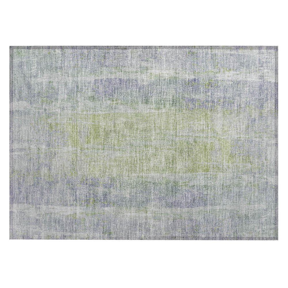 Machine Washable Indoor/Outdoor Chantille ACN2309 Purple 1'8" x 2'6" Rug. Picture 1