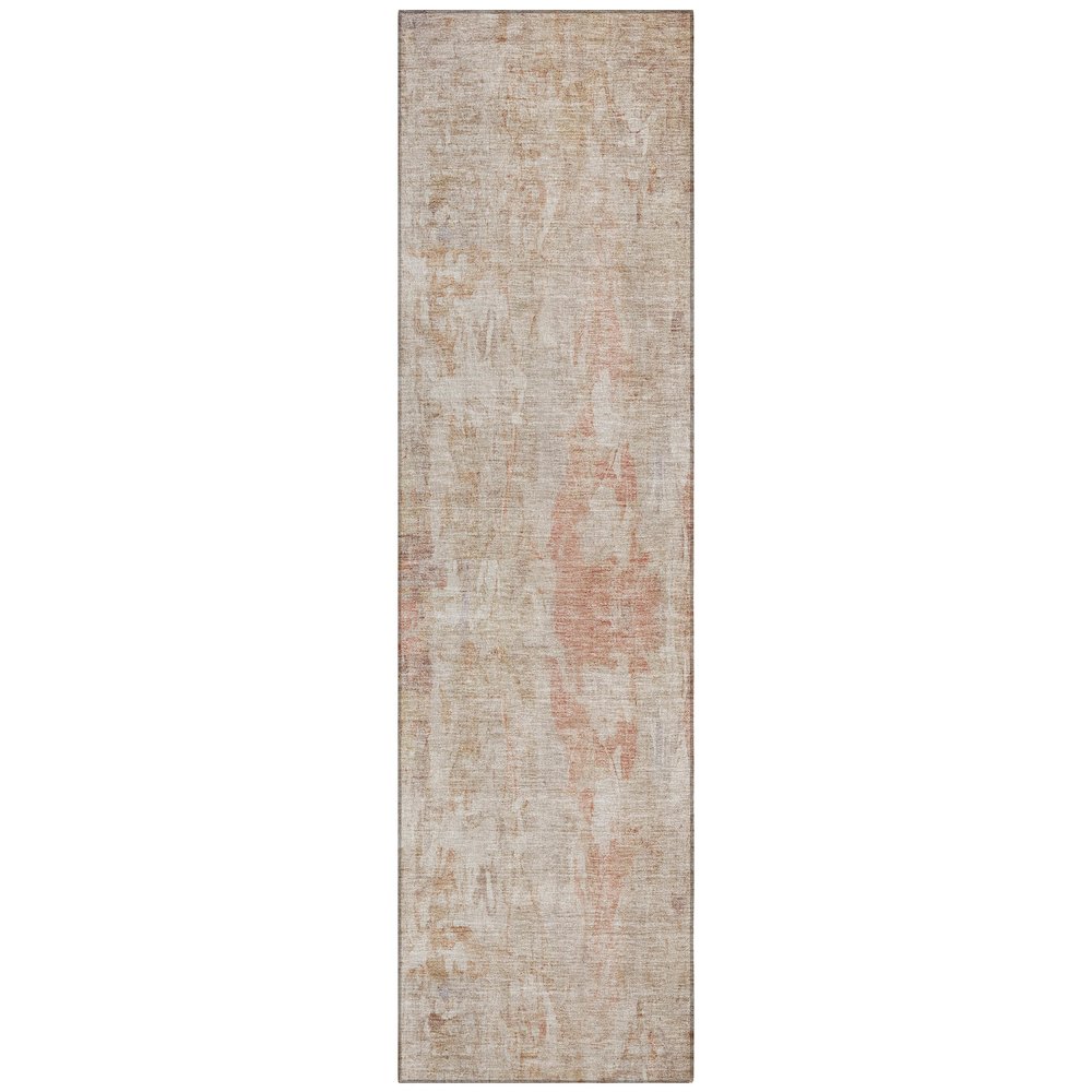 Machine Washable Indoor/Outdoor Chantille ACN2310 Brown 2'3" x 7'6" Runner Rug. Picture 1