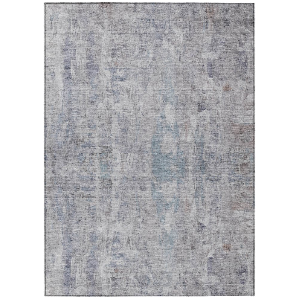 Machine Washable Indoor/Outdoor Chantille ACN2310 Brown 2'6" x 3'10" Rug. Picture 1
