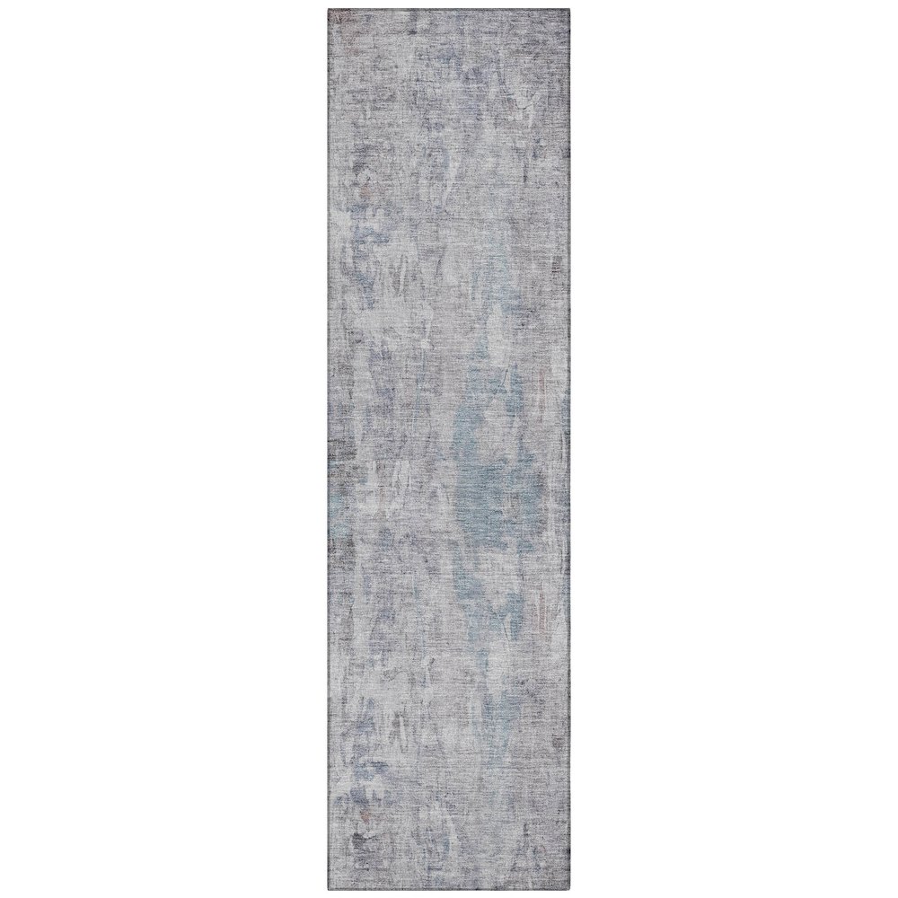 Machine Washable Indoor/Outdoor Chantille ACN2310 Brown 2'3" x 7'6" Runner Rug. Picture 1