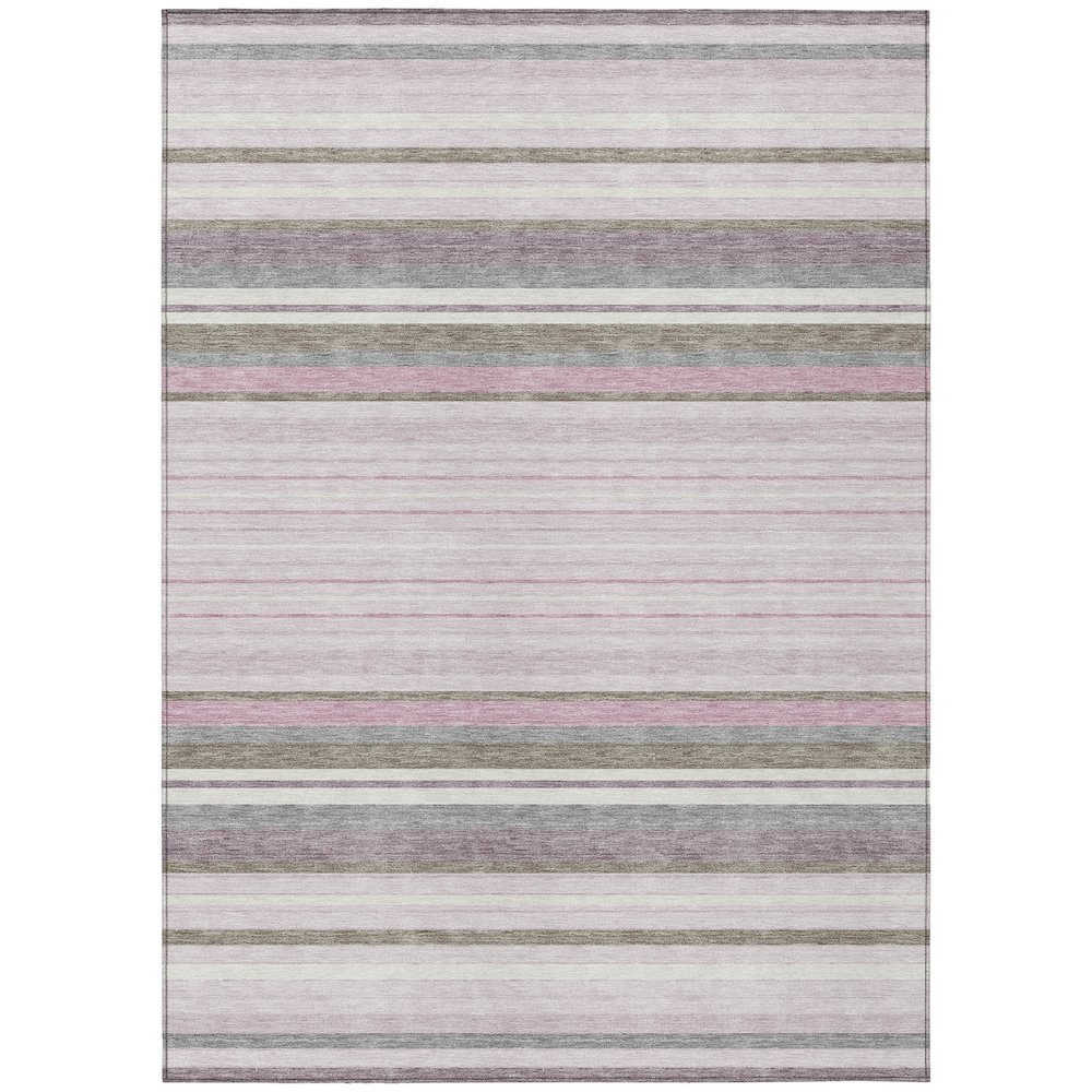 Machine Washable Indoor/Outdoor Chantille ACN2330 Pink 2'6" x 3'10" Rug. Picture 1