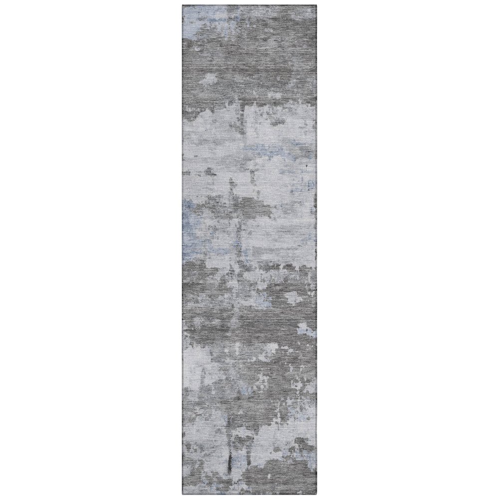 Machine Washable Indoor/Outdoor Chantille ACN2362 Brown 2'3" x 7'6" Runner Rug. Picture 1