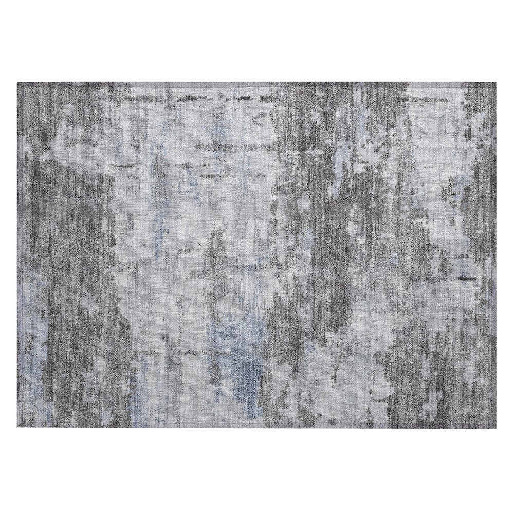 Machine Washable Indoor/Outdoor Chantille ACN2362 Brown 1'8" x 2'6" Rug. Picture 1