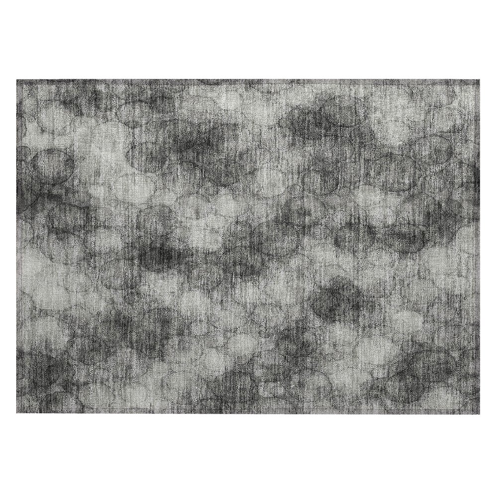 Machine Washable Indoor/Outdoor Chantille ACN2424 Ivory 1'8" x 2'6" Rug. Picture 1