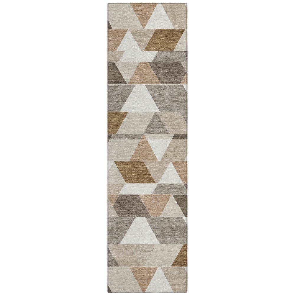 Machine Washable Indoor/Outdoor Chantille ACN2526 Ivory 2'3" x 7'6" Runner Rug. Picture 1