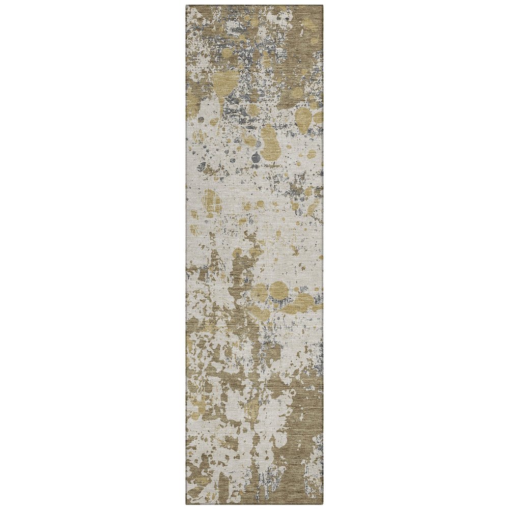 Machine Washable Indoor/Outdoor Chantille ACN2679 Ivory 2'3" x 7'6" Runner Rug. Picture 1