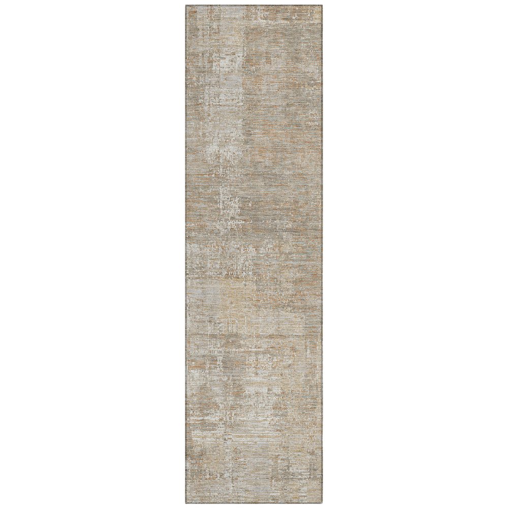 Machine Washable Indoor/Outdoor Chantille ACN2693 Ivory 2'3" x 7'6" Runner Rug. Picture 1
