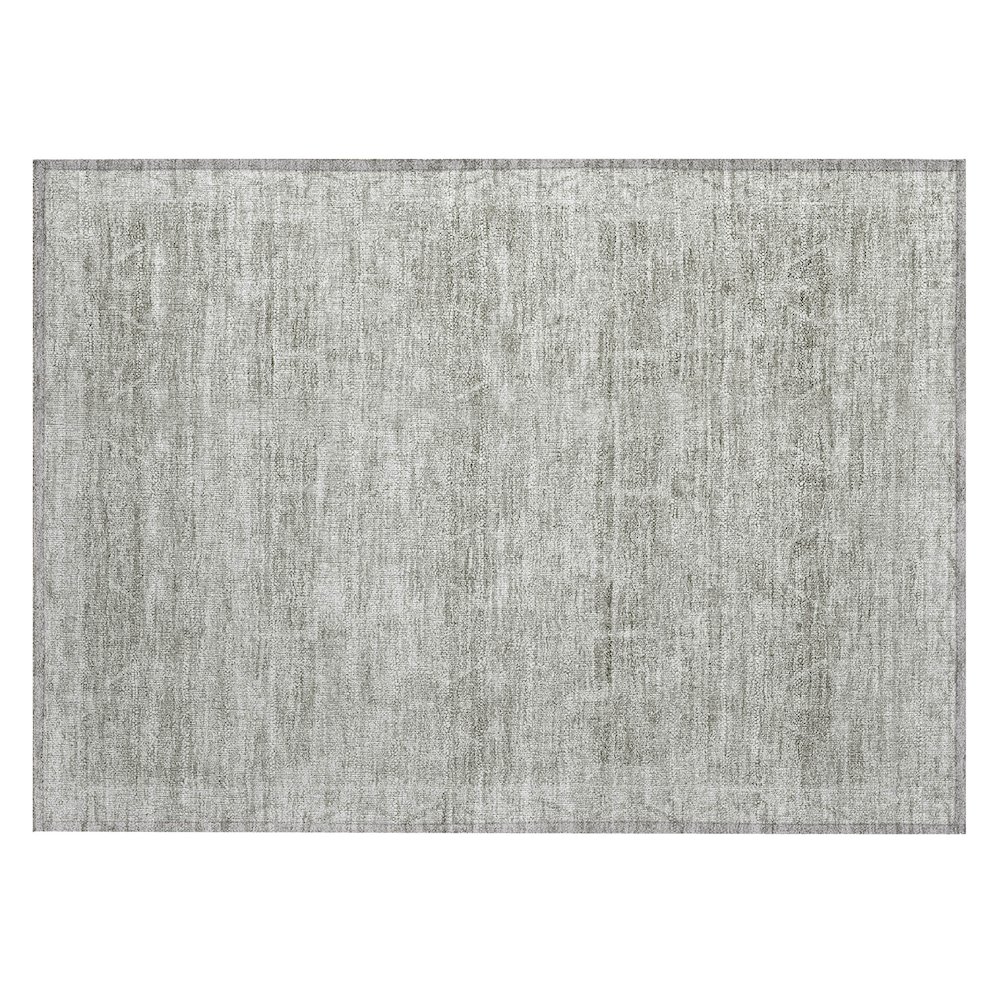 Machine Washable Indoor/Outdoor Chantille ACN2725 Brown 1'8" x 2'6" Rug. Picture 1