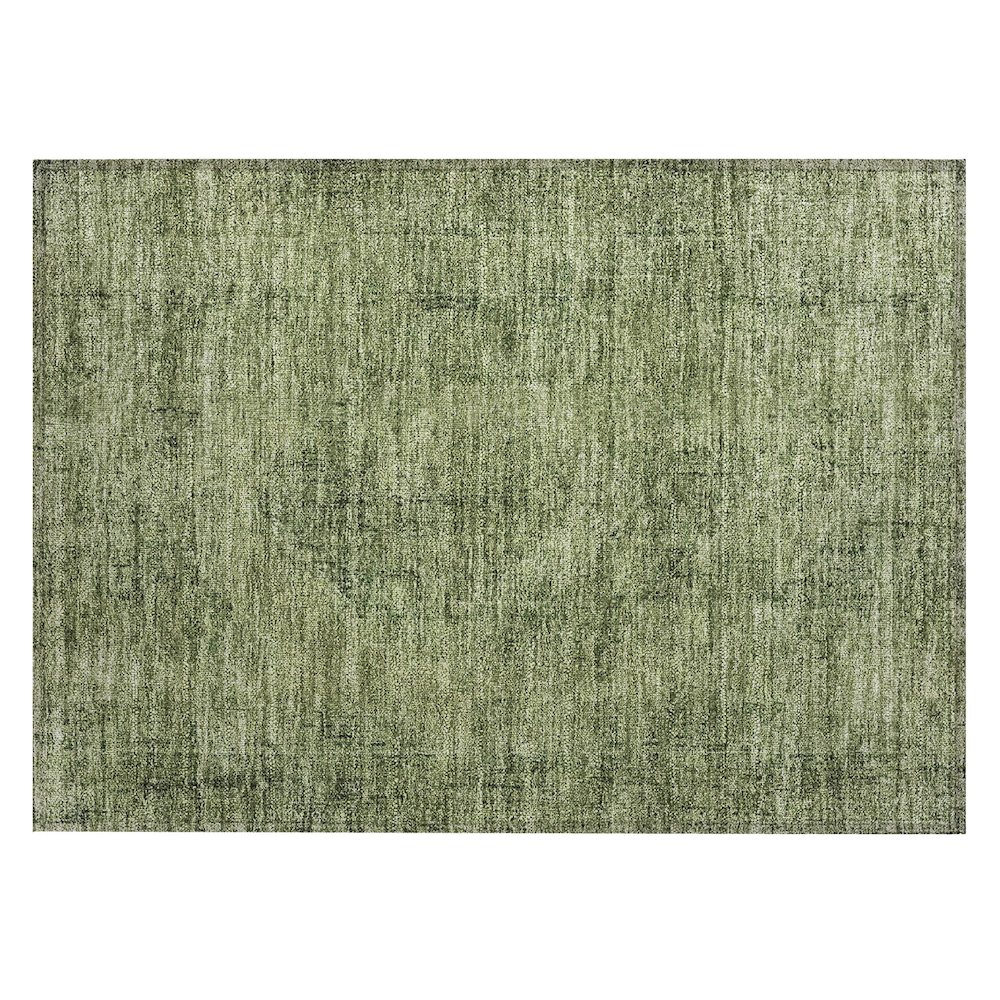 Machine Washable Indoor/Outdoor Chantille ACN2726 Green 1'8" x 2'6" Rug. Picture 1
