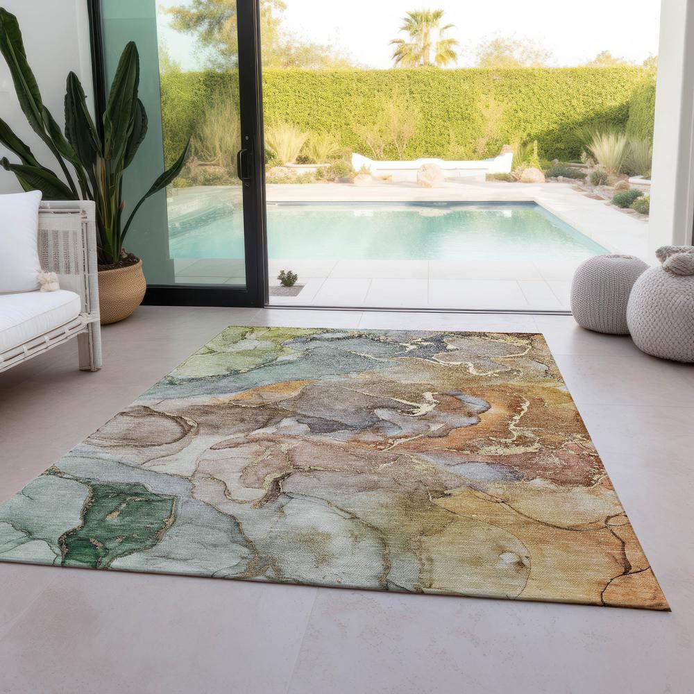Chantille ACN500 Brown 2'6" x 3'10" Rug. Picture 7