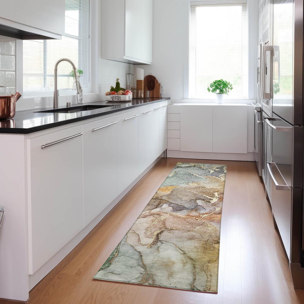 Chantille ACN500 Brown 2'3" x 7'6" Rug. Picture 6
