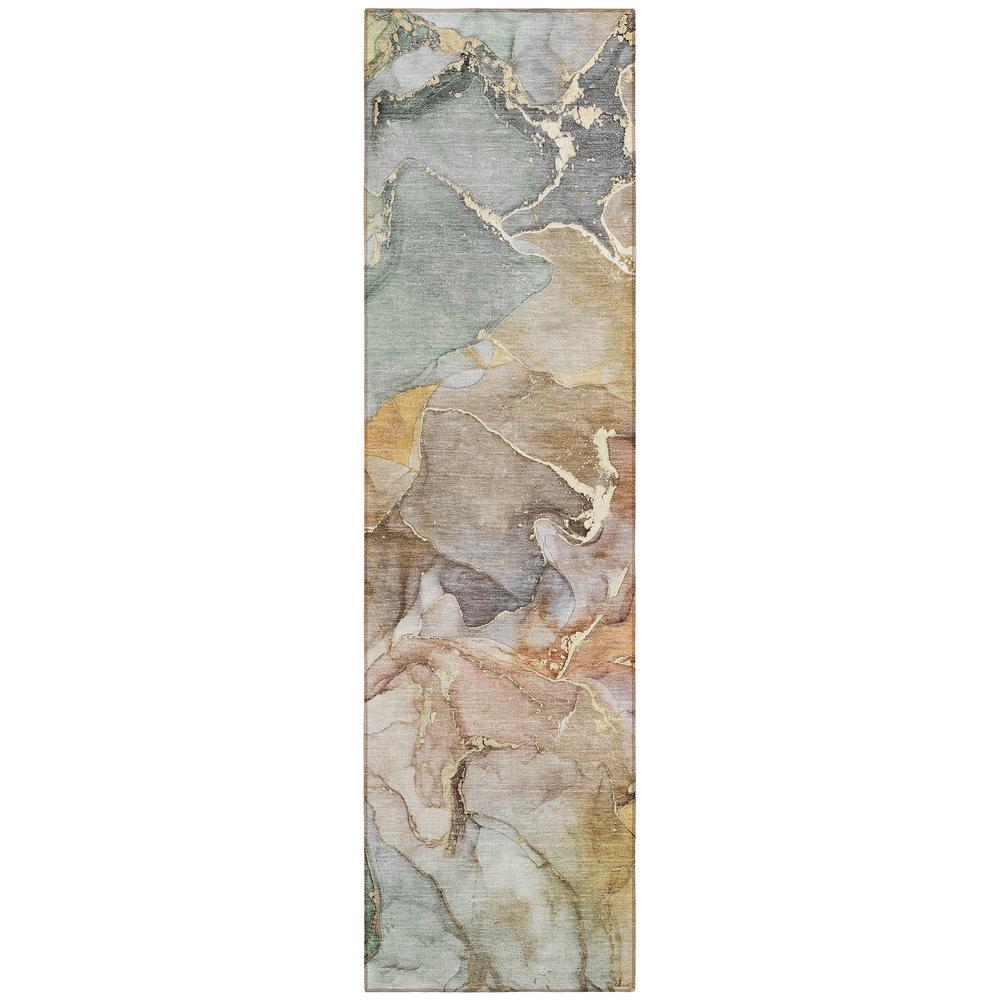 Chantille ACN500 Brown 2'3" x 7'6" Rug. Picture 1