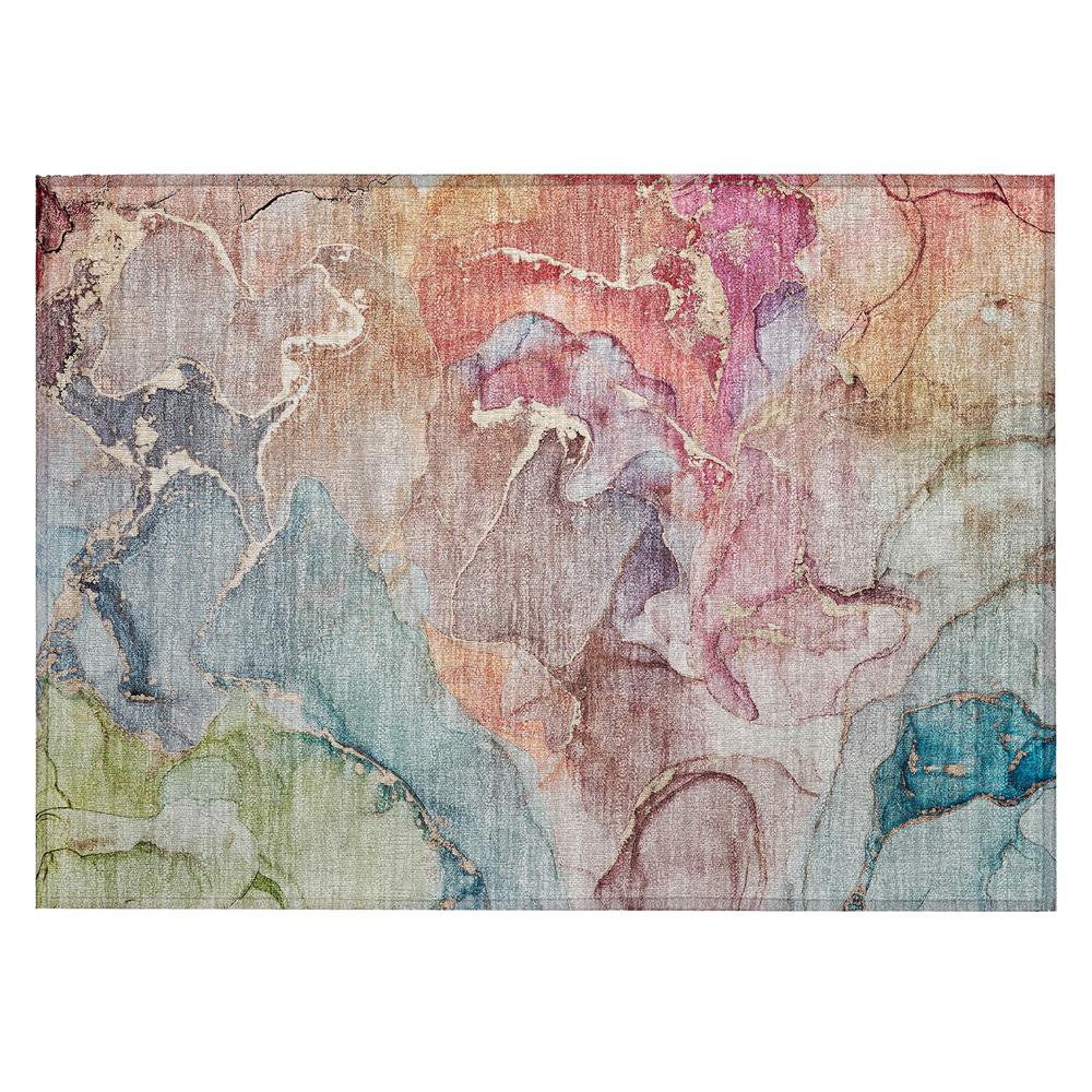 Chantille ACN500 Blue 1'8" x 2'6" Rug. Picture 1
