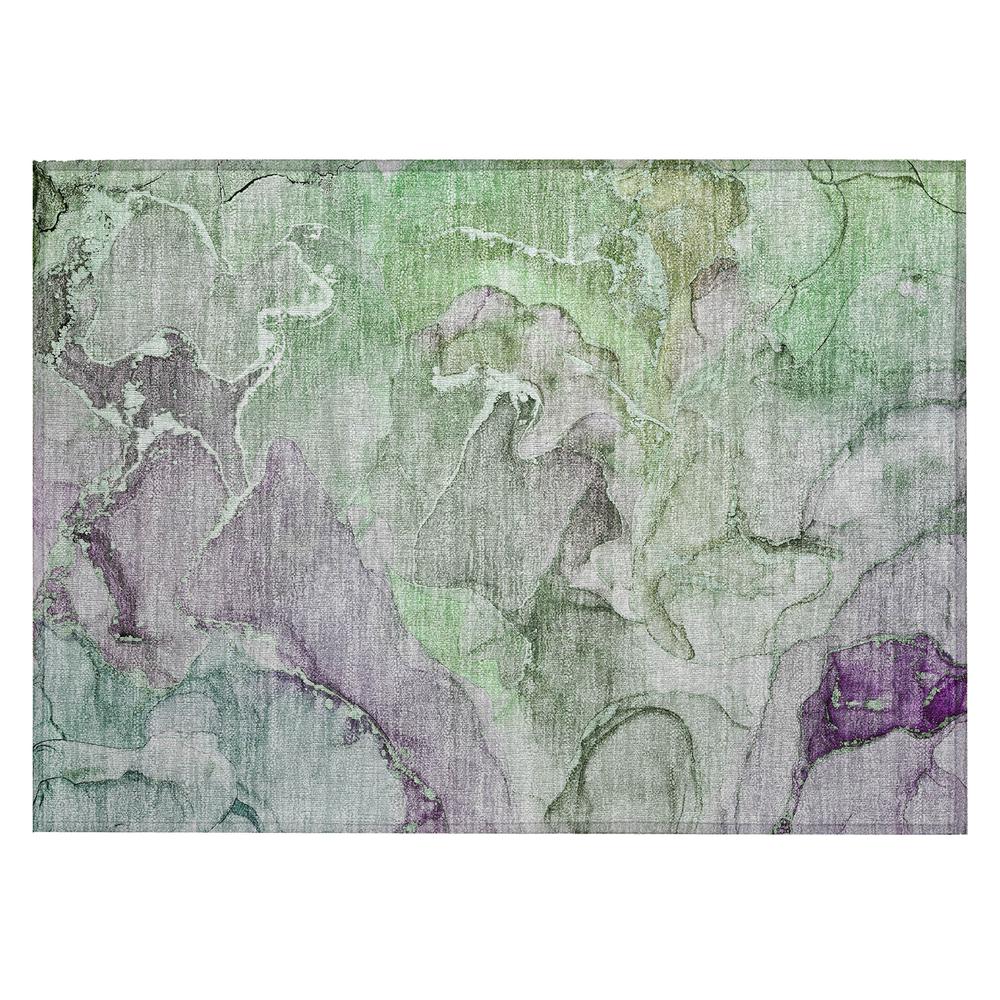 Chantille ACN500 Green 1'8" x 2'6" Rug. Picture 1