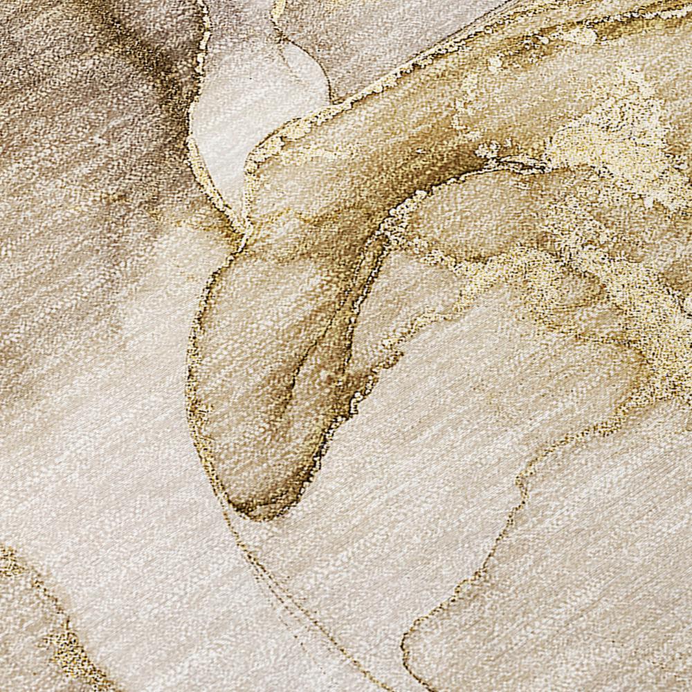 Chantille ACN500 Brown 1'8" x 2'6" Rug. Picture 5