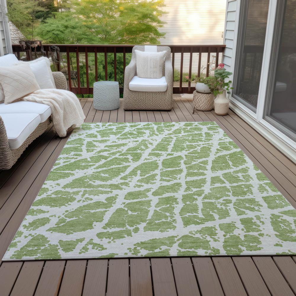 Chantille ACN501 Green 2'6" x 3'10" Rug. Picture 10