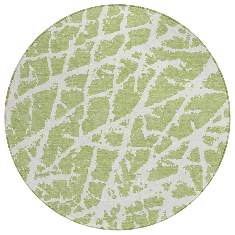 Chantille ACN501 Green 8' x 8' Rug. Picture 1