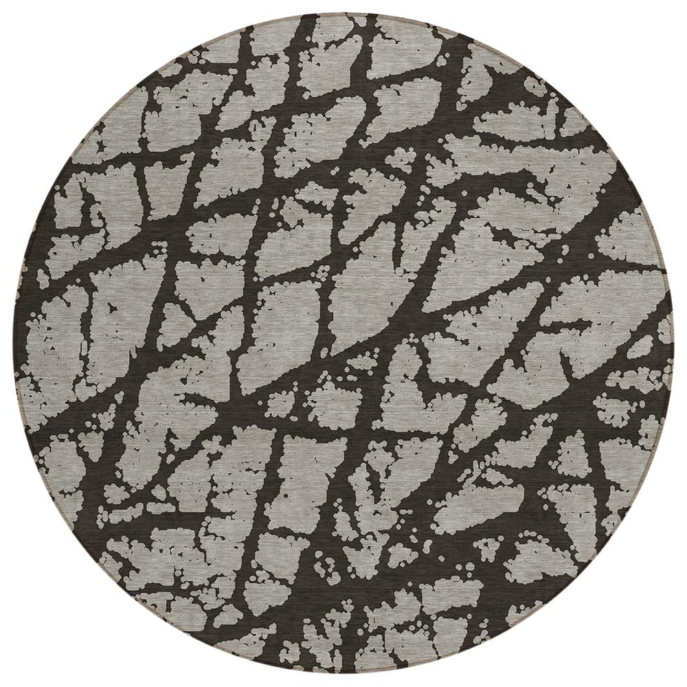 Chantille ACN501 Black 8' x 8' Rug. Picture 1