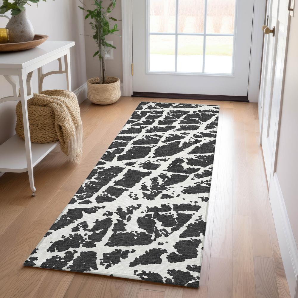 Chantille ACN501 Black 2'3" x 7'6" Rug. Picture 7