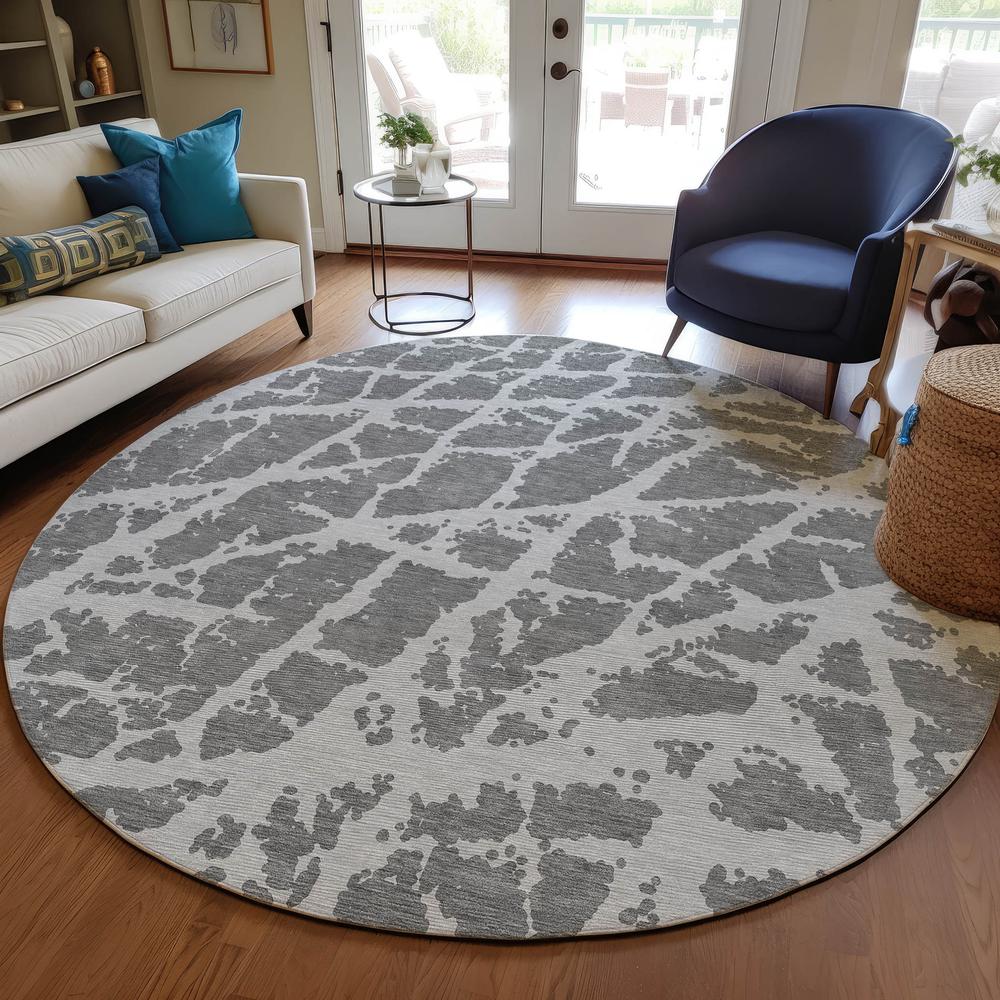 Chantille ACN501 Gray 8' x 8' Rug. Picture 6