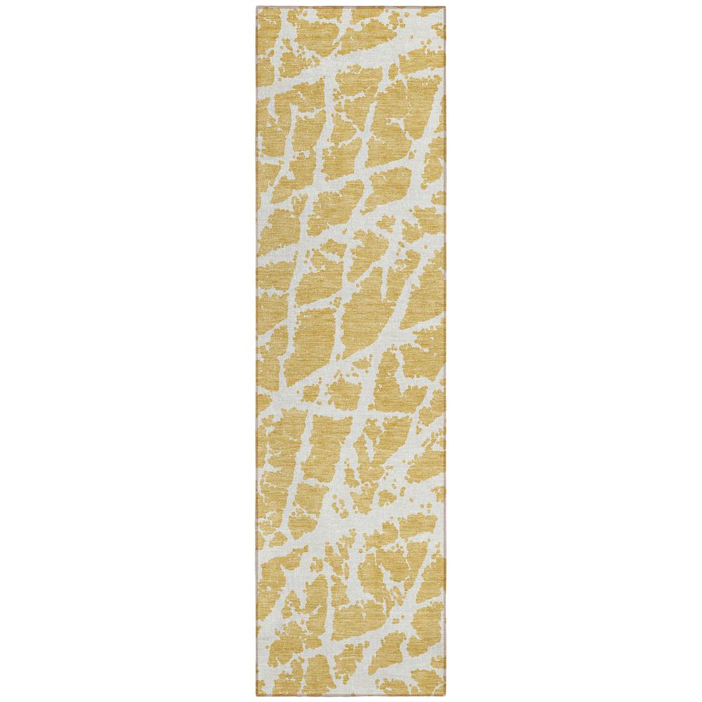Chantille ACN501 Gold 2'3" x 7'6" Rug. Picture 1